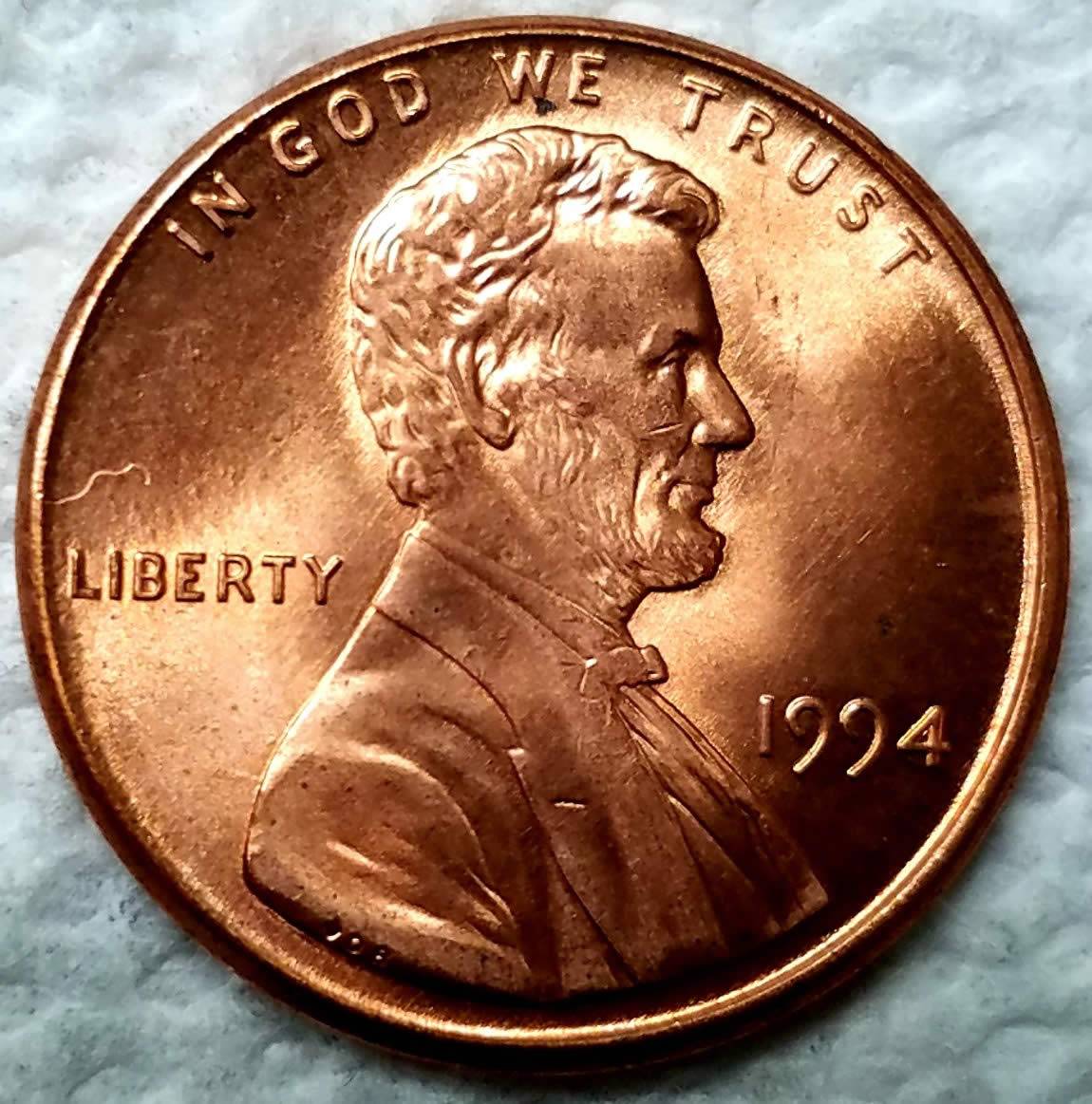 1994-P-Lincoln-Struck-Through-Above-Liberty-On-Obverse?